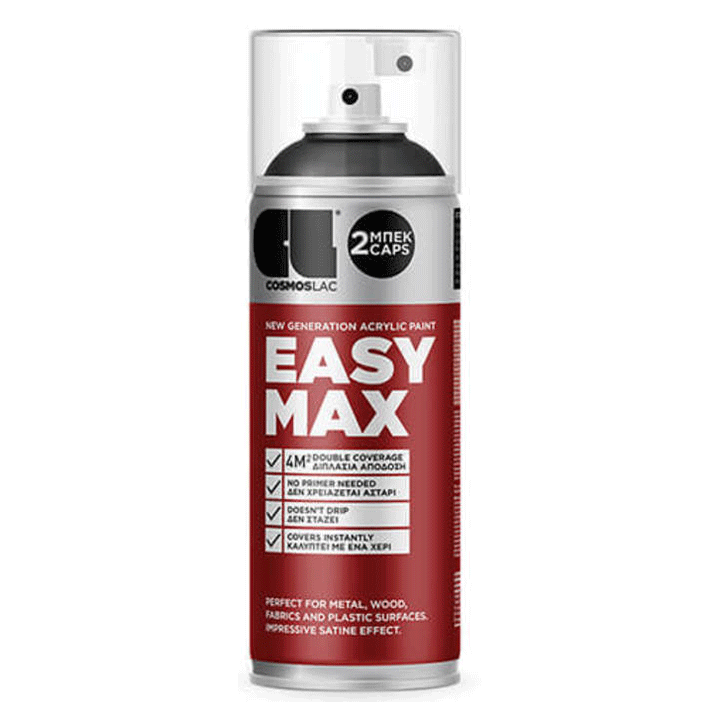 SPRAY EASY MAX DARK GREY RAL7015 NO.806 400ML COSMOSLAC