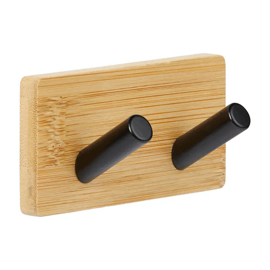ADHESIVE HOOK STIKY 2 HEADS BAMBOO ASSORTED