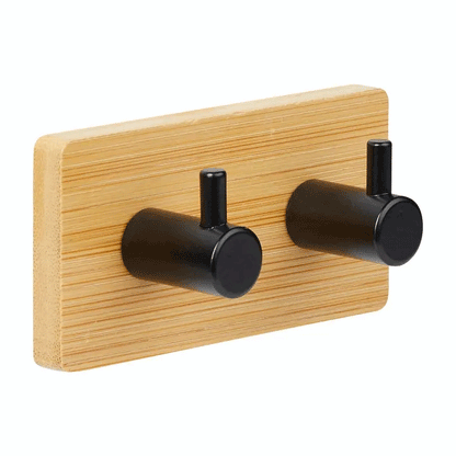 ADHESIVE HOOKS STIKY 2 HEADS BAMBOO ASSORTED