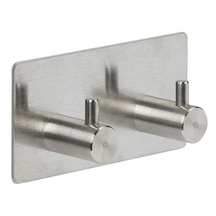 ADHESIVE HOOK STIKY 2 HEADS S/STEEL ASSORTED