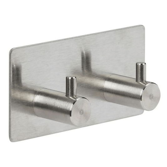 ADHESIVE HOOK STIKY 2 HEADS S/STEEL ASSORTED