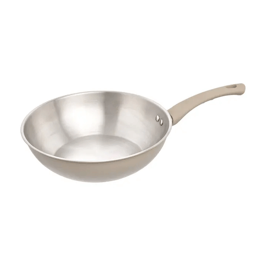 WOK SOLSTICE ΑΝΟΞΕΙΔΩΤΟ + ΑΛΟΥΜΙΝΙΟ 28CM
