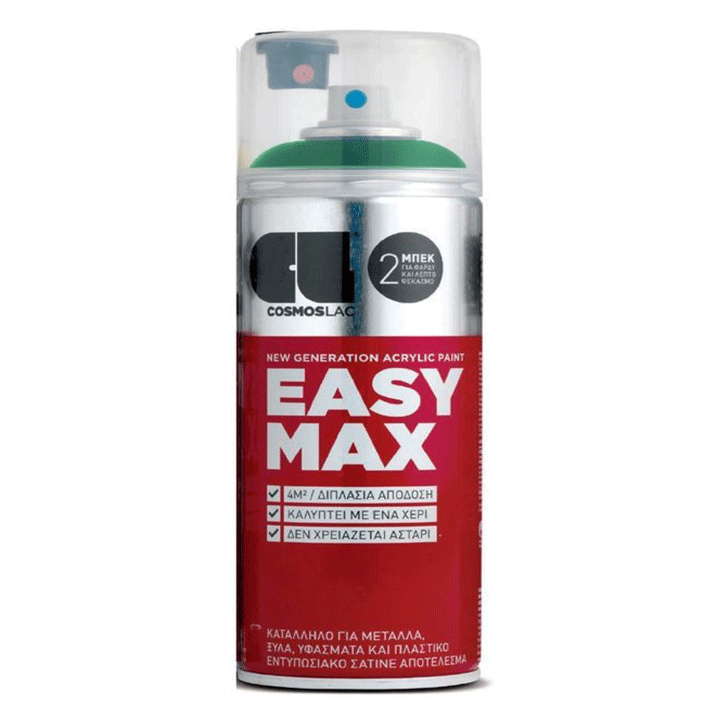 SPRAY EASY MAX DARK GREEN RAL6001 NO.814 400ML COSMOSLAC