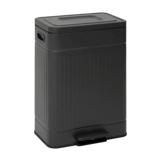 ΚΑΔΟΣ ΔΙΑΧΩΡΙΣΜΟΥ NOVA 2X30L ΜΑΥΡΟ ΜΕΤΑΛΛΙΚΟ