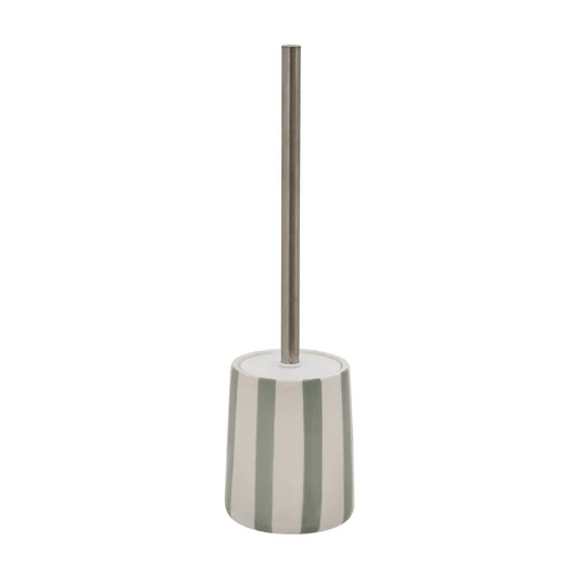 STRIO TOILET BRUSH TALL 39CM CERAMIC CELDON GREEN