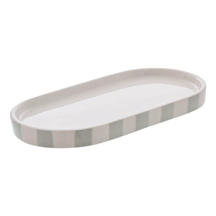 ΔΙΣΚΟΣ STRIO 23,3X12,3CM ΚΕΡΑΜΙΚΟΣ CELADON ΠΡΑΣΙΝΟ