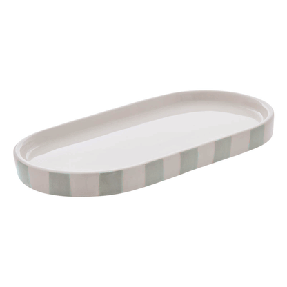 ΔΙΣΚΟΣ STRIO 23,3X12,3CM ΚΕΡΑΜΙΚΟΣ CELADON ΠΡΑΣΙΝΟ