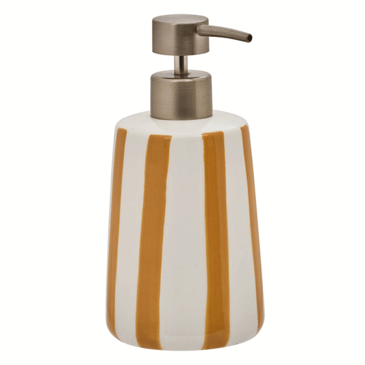 ΔΟΧΕΙΟ ΚΡΕΜΟΣΑΠΟΥΝΟΥ STRIO ΨΗΛΟ 17,3CM ΚΕΡΑΜΙΚΟ WHEAT 400ML