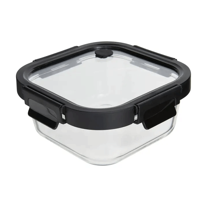 CLIPEATPLUS SQUARE BOX 0.75L GLASS