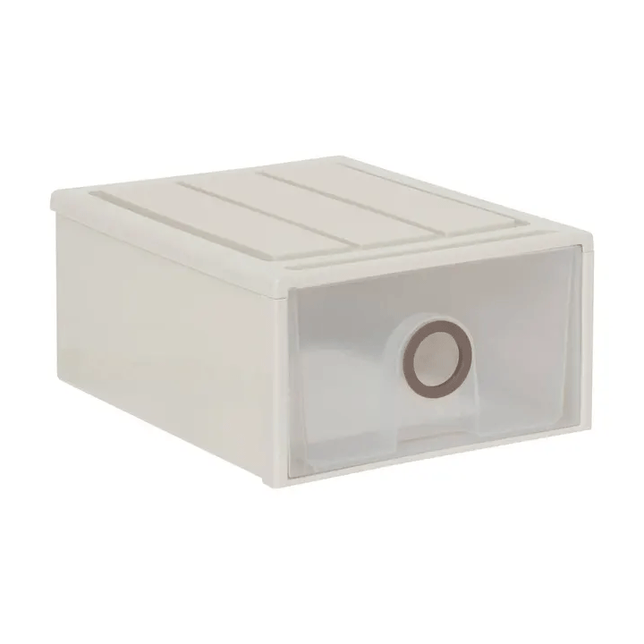 TIDEN STAK STACKABLE PLASTIC DRAWER 8.5L TRANSPARENT PLASTIC