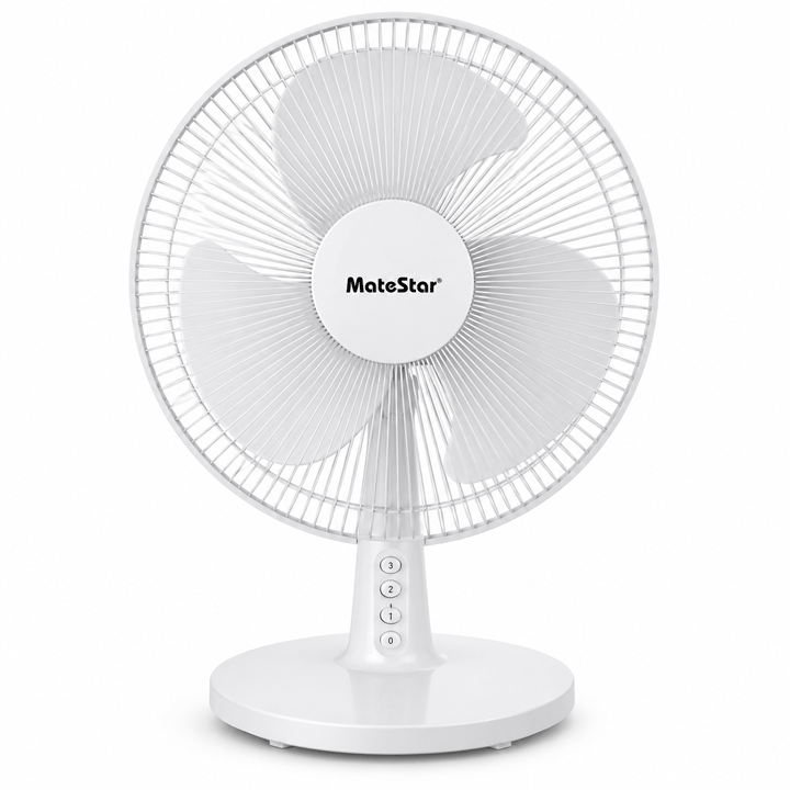 MATESTAR TABLE FAN 16″ MAT-43 WHITE