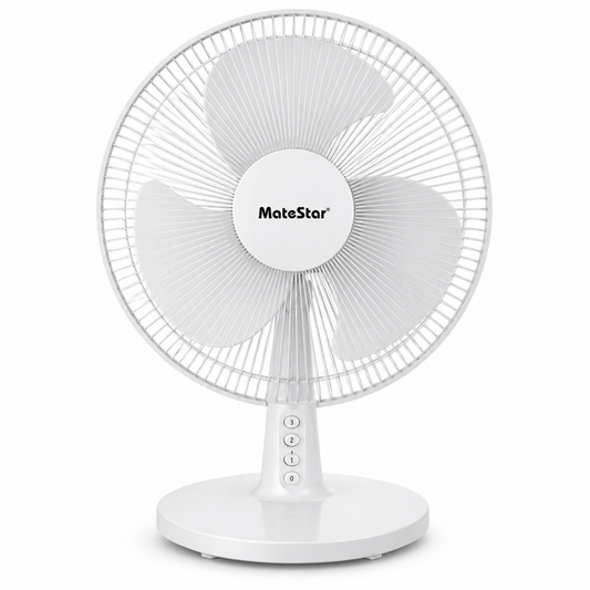 MATESTAR TABLE FAN 16″ MAT-43 WHITE