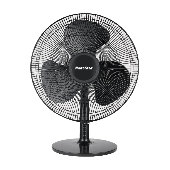 MATESTAR TABLE FAN 16″ MAT-43 BLACK