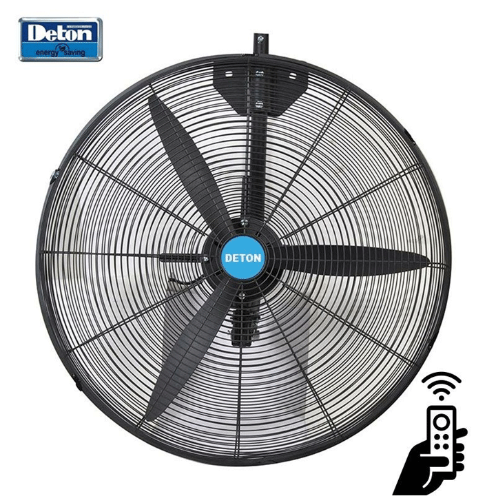 ΑΝΕΜΙΣΤΗΡΑΣ ΤΟΙΧΟΥ ΒΙΟΜΗΧΑΝΙΚΟΣ DETON 26″ ΜΕ ΤΗΛΕΧΕΙΡΙΣΤΗΡΙΟ