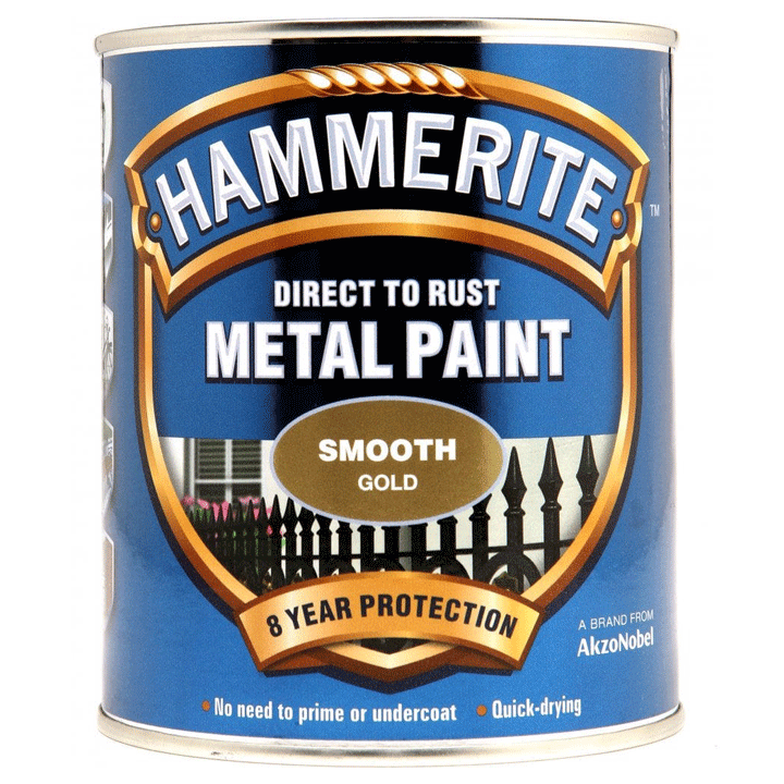 HAMMERITE GOLD SMOOTH 750ML