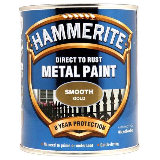HAMMERITE GOLD SMOOTH 750ML