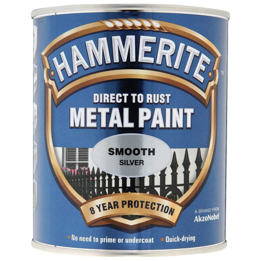 HAMMERITE SILVER SMOOTH 750ML