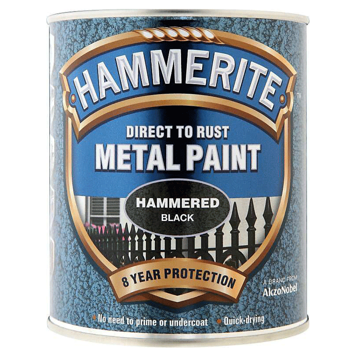 HAMMERITE BLACK HAMMERED 750ML