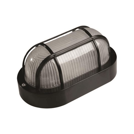 CEILING LIGHT TARTARUGA OVAL E27 42W IP44 BLACK