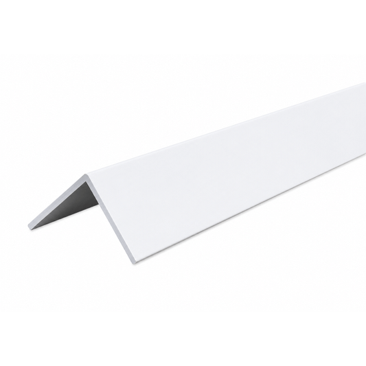 ALUMINIUM ANGLE WHITE [GONIA] 30X30X2MM RAL9016