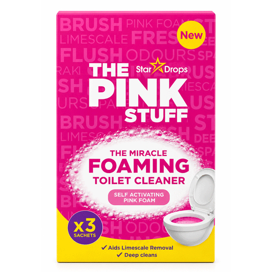 THE PINK STUFF TPS FOAMIN TOILET CLEANER 3X100GR