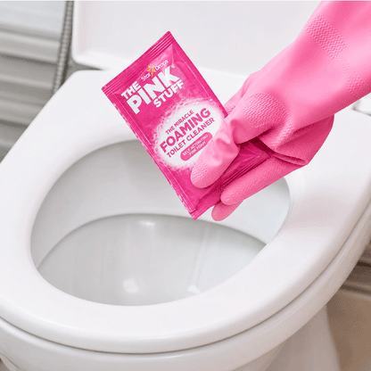 THE PINK STUFF TPS FOAMIN TOILET CLEANER 3X100GR