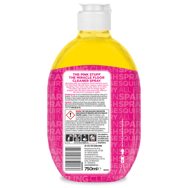 THE PINK STUFF FLOOR CLEANER 750ML