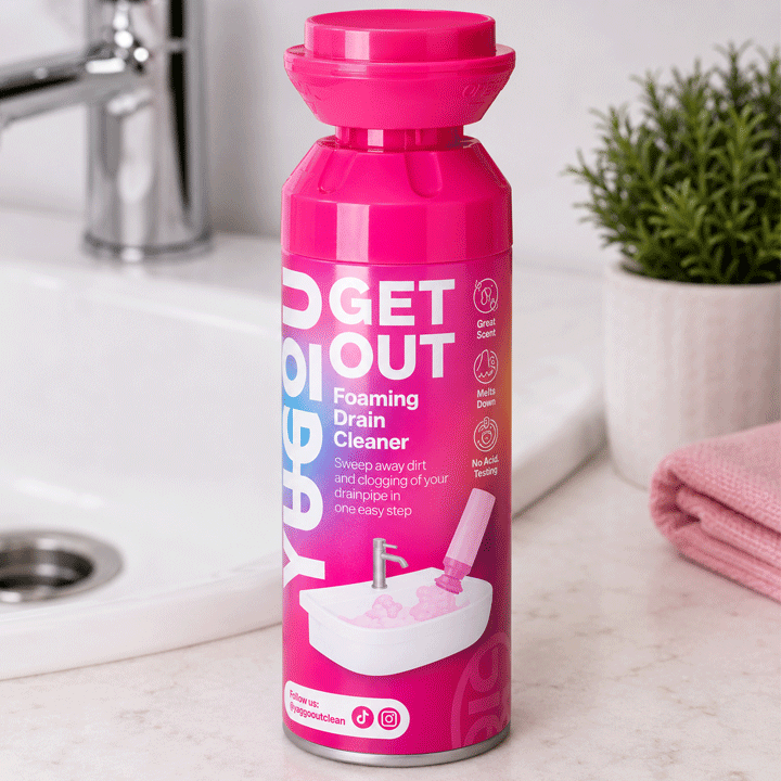 YUGOU GET OUT FOAM DRAIN CLEANER 450ML
