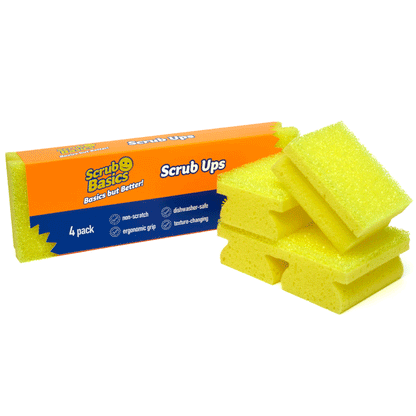 ΣΦΟΥΓΓΑΡΑΚΙΑ ΚΑΘΑΡΙΣΜΟΥ SCRUB DADDY SCRUB BASICS SCRUB UPS 4 ΤΕΜΑΧΙΩΝ