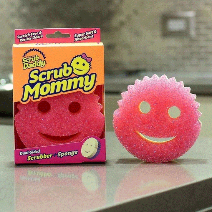 SCRUB MOMMY PINK OR VIOLET