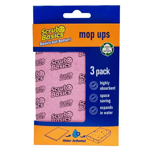 SCRUB DADDY SCRUB BASICS MOP UP 3PACK