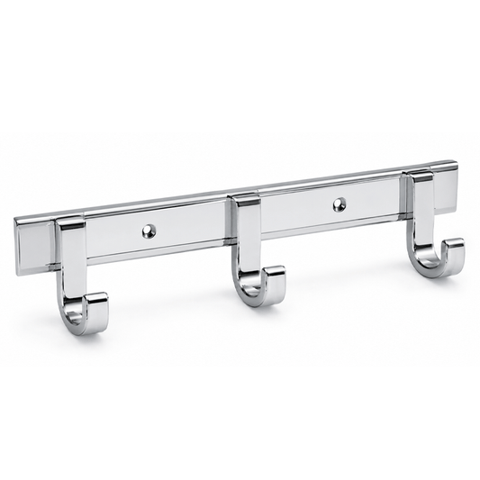 ALUMINIUM TRIPLE HANGER HOOK 24X4.5X5.5CM