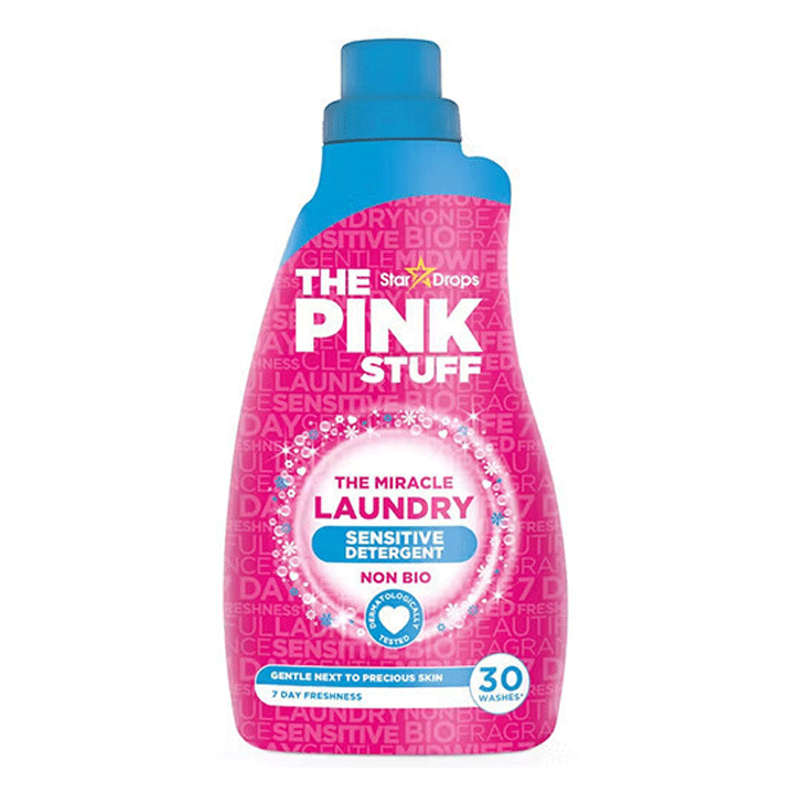 THE PINK STUFF LAUNDRY SENSITIVE DETERGENT NON BIO 960ML