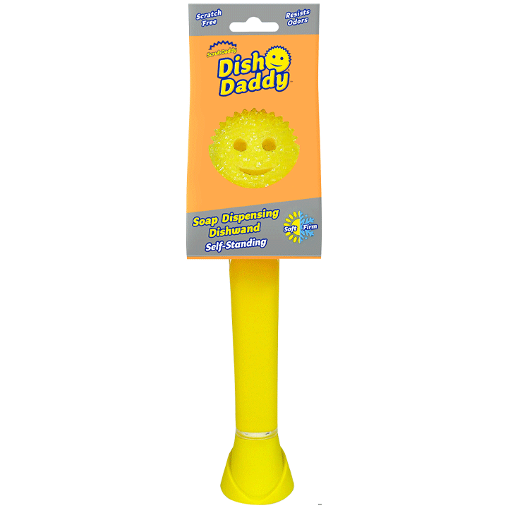SCRUB DADDY ΣΦΟΥΓΓΑΡΙ ΠΙΑΤΩΝ ΚΙΤΡΙΝΟ