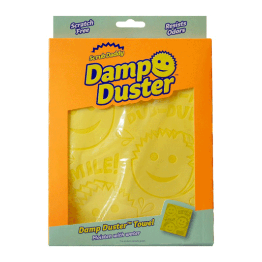 SCRUB DADDY DAMP DUSTER TOWEL YELLOW
