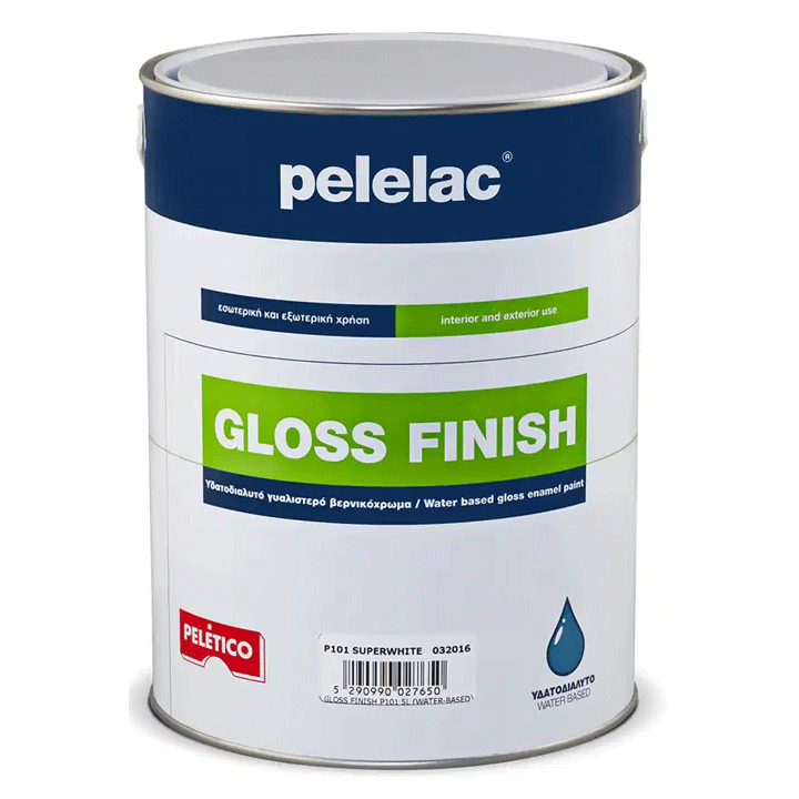 GLOSS ENAMEL SUPER WHITE 2.5LTR