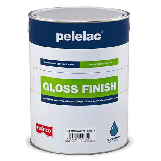 GLOSS ENAMEL SUPER WHITE 2.5LTR