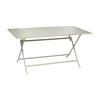 ALU FLD AZUA TABLE 6S CLAY