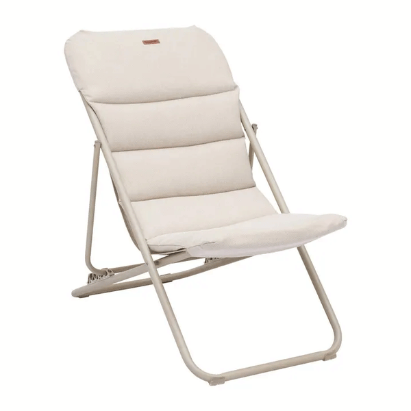 NILLIA DECKCHAIR LINEN/CLAY