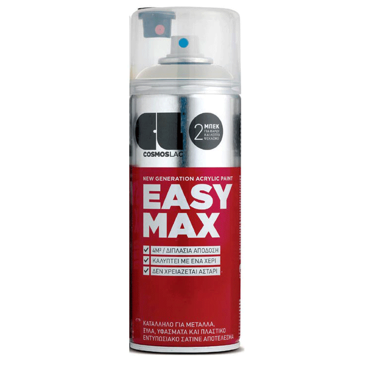SPRAY EASY MAX MOCHA PASTEL NO.876 400ML COSMOSLAC