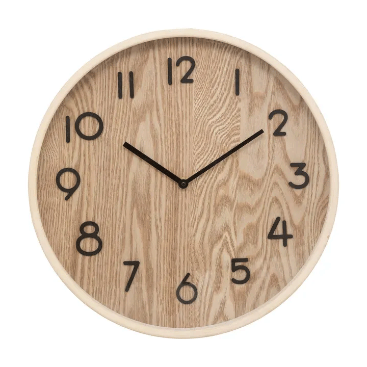 WOOD CLOCK IVANA D38