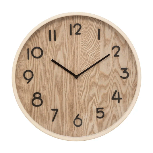 WOOD CLOCK IVANA D38