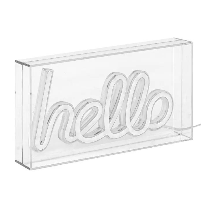 HELLO STAND LED NEON L23