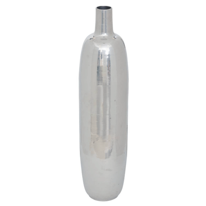 SILVER MET VASE RESO H79