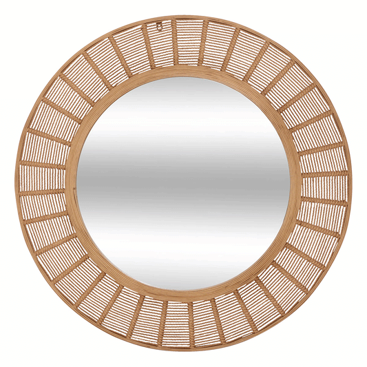 ZELIE MIRROR D91CM BROWN