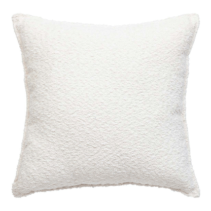 SOANA IVORY-WHITE BOUCLETTE CUSHION 45X45CM