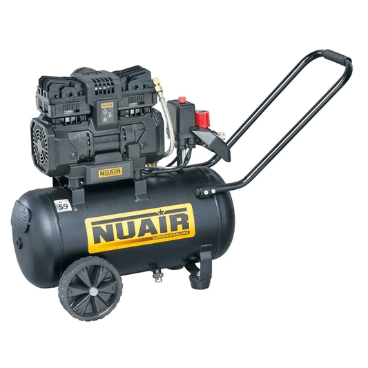 ΑΘΟΡΥΒΟΣ ΑΕΡΟΣΥΜΠΙΕΣΤΗΣ NUAIR SILTEK TB 24 24 ΛΙΤΡΩΝ 1,5 HP