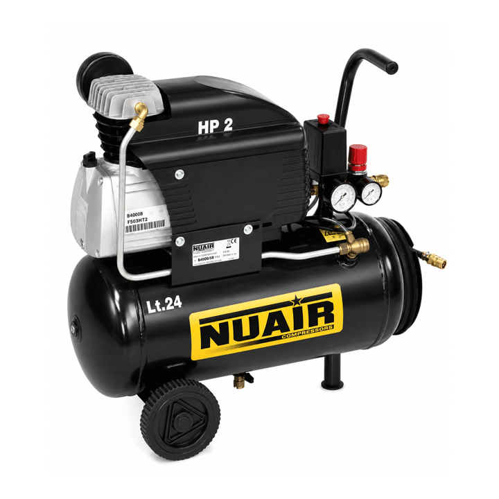 NUAIR FC2/4 COMPRESSOR 2HP 24LTR