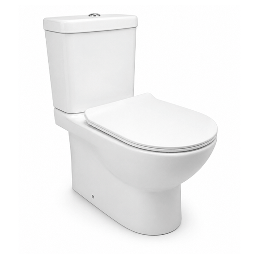 DIDO WC 2 S-TRAP 215MM TOILET WITH UF SLOW-DOWN SEAT COVER AND WITHOUT MECHANISM