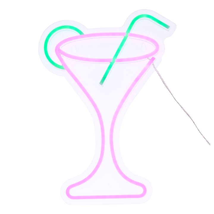 COCKTAIL WALL LED NEON H34